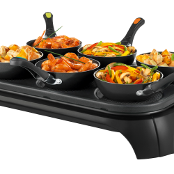 Tefal Py5828 Wok-party Duo